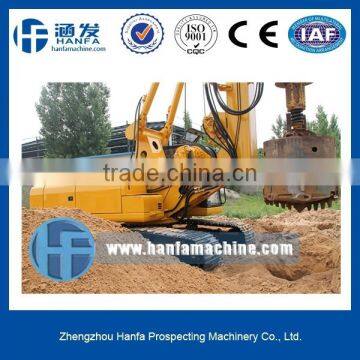 Hot sale HF128A high efficiency hydraulic rotary piling driver max piling depth 56m piling diameter 600-1600mm