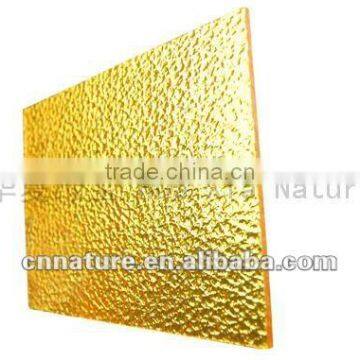 Yellow Curatain Wall pc Sheet Embossed Sheet photo-4