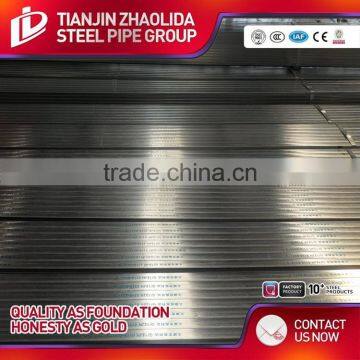 ASTM A500 GR A B WELDED 50 x 25 x 1.5mm Rectangular / Galvanized Square Steel Tube With High Quality photo-2