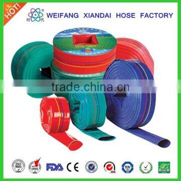 Pvc High-intensity Polyster Fiber New Style Flat Hose photo-5