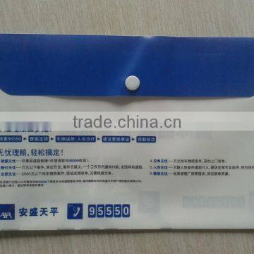 Pvc Clear Document / File Plastic Bag / PP Document Bag photo-3