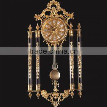 Amazing Flower Decorative Wall Clock, Copper Cast Wall Clock, French Elegant Design Wall Clock photo-5