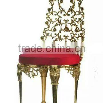 Home Luxury 24K Gold Plated Copper Wall Clock, Metal Pendulum Decoration Wall Mounted Clock photo-5