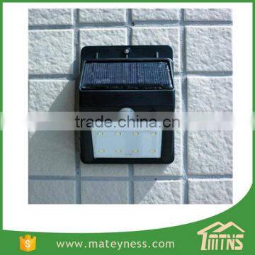 8 LED Solar Sensor Outdoor Wall Light photo-2