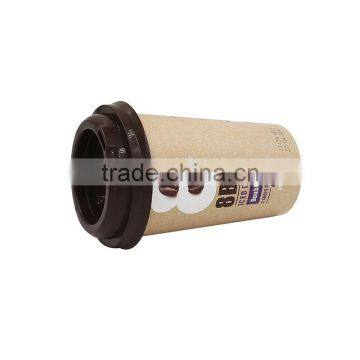 250ml Disposable Thin Wall Gray Brown Color Unique Coffee Mugs/Cups,Plastic Food Grade Clear Drinking Cup photo-4