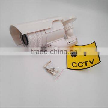 Hot-selling Fake Realistic Look Real Dummy Speed IR Camera, Fake Wireless Security CCTV Camera With LED Flashing Red Light photo-3