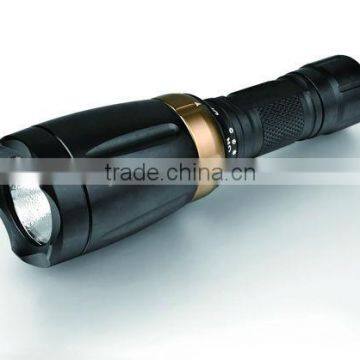 CREE LED Aluminum diving flashlight/black waterproof LED Flashlight SD-08