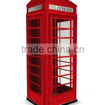 Botou hengsheng supplied high quality london telephone booth for sale