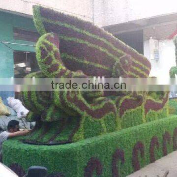 Artificial Plastic Green Sculpture for Decoration Fake Garden photo-6