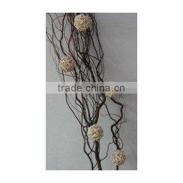 dried willow crafts/willow ball /dragon willow crafts for indoors decoration(new product)