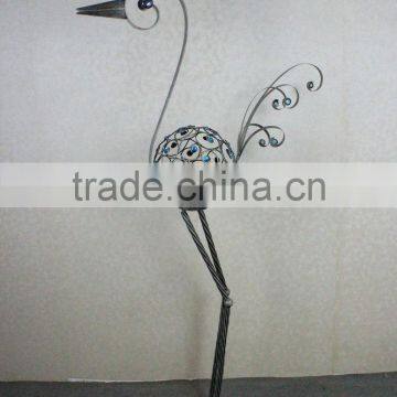 Garden Decor Metal Animal Peacock photo-5