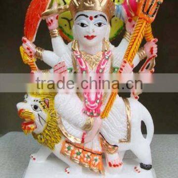 Ambe Maa Colorful Statues