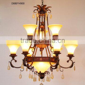 BISINI Royal Decorative Iron Lamp Set photo-2