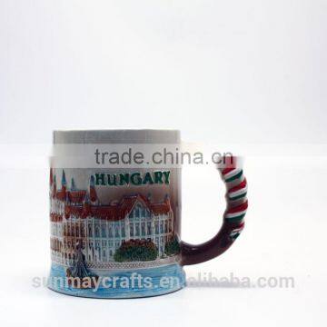 Wholesale Custom High Quality BUDADEST HUNGARY Souvenir Ceramic Cup for Sale photo-2