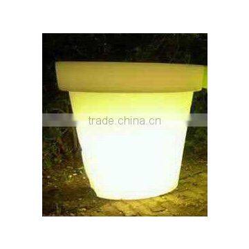 Rechargeable Remote Control Colrful LED Plastic Round Vase photo-3