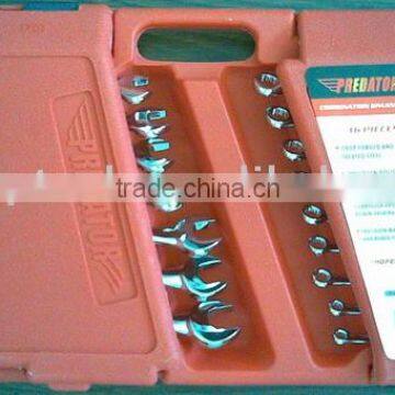 16pcs Combination Wrench Set