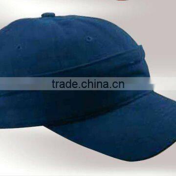 zipper cotton flat cap