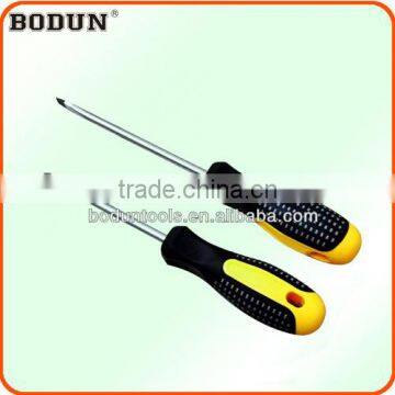 D1081 Yellow and Black double color massage the handle with alone use screwdriver