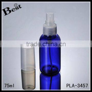 75ml Small Hot Products Best Sellers High Quality Blue Pet Spray Bottle Cosmetic Water Toner Perfume Plastic Spray Bottle photo-3