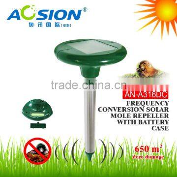 Aosion International Produce Solar Mole Repeller With Battery Case