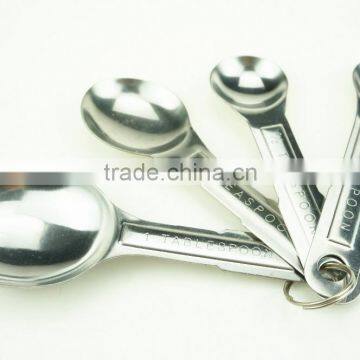 42144 4pcs Stainless Steel Nesting Measuring Cups and Spoons Set photo-4