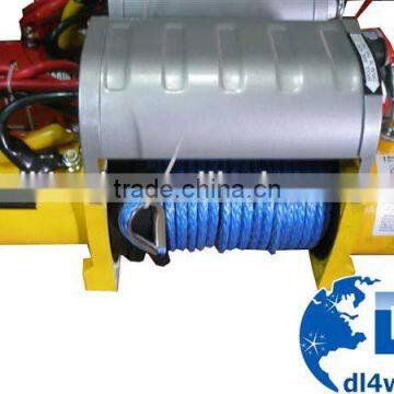 off road auto parts car winch 4x4 hot sale synthetic rope winches 12v electric winch for 4x4