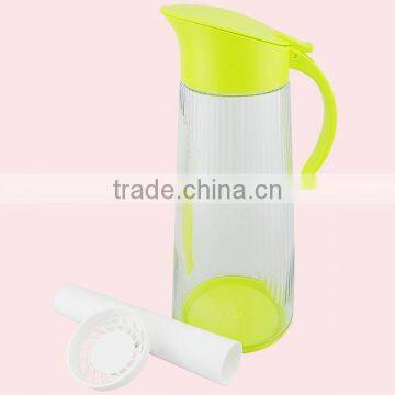Plastic Water Filter Cooler Jug With Ice Tube of 2000ml photo-3