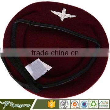 Wholesale Custom Types Of Red Military Berets photo-4