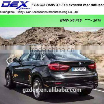 Car PP Material B~MW X6 F16 Rear Diffuser photo-3