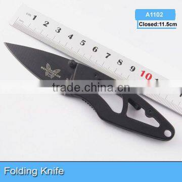 2014 Newest high quality stainless steel pocket folding knife A1102