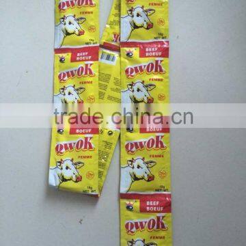 Hot Sale Flavour Bouillon Cube Shrimp and Beef 10g Packing photo-3
