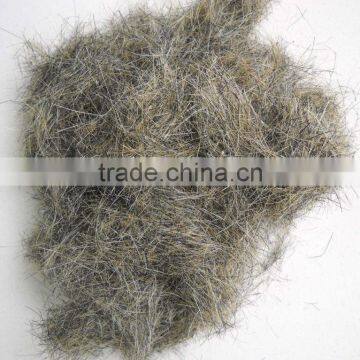 Washed Pig hair combings,mixed color