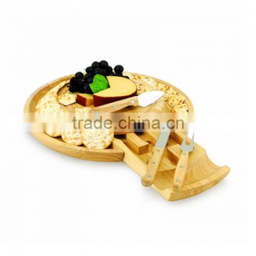 Eco-friendly Bamboo Cheese Cutting Board Set