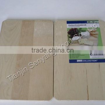 disposable food mat birch wooden chopping cutting board