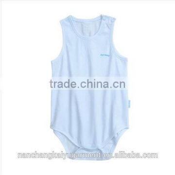 Wholesale Plain Organic Cotton Baby Rompers