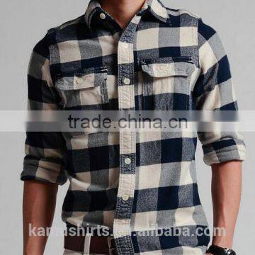 Classic mens check plaids flannel shirts man cotton casual flannels shirts