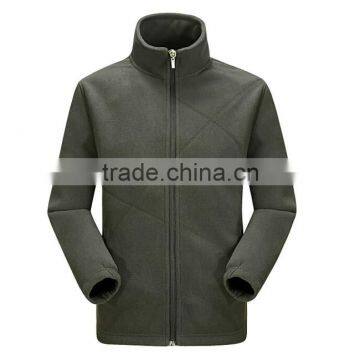 Factory OEM Warm Anti-pilling Men Double Polar Fleece Jacket Mens Coat