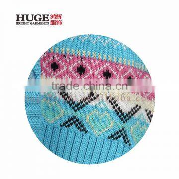 Long Sleeve 100% Cotton Hooded Baby Girl Sweater photo-5