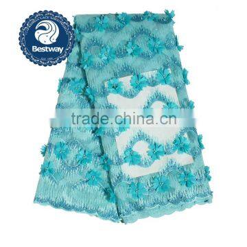 Bestway Nigerian French Lace Fabric Material With Sequins FL0267-1