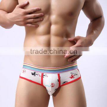 MGOO New Arrival Super Man Cartoon Boxer Brief Funny Hot Sell Sexy Panties Thongs MB028 photo-3