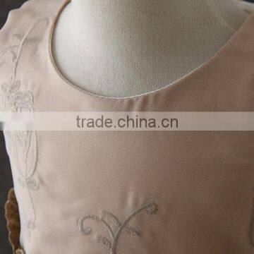 High Quality Elegant Children's Boutique Clothing Sleeves Sexy Handmade Flower Many Layer Baby Party Dress Spain Cake Dresses photo-4