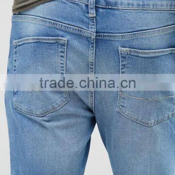 Mens New Fashion Style Blue Jeans Wholesale China photo-3