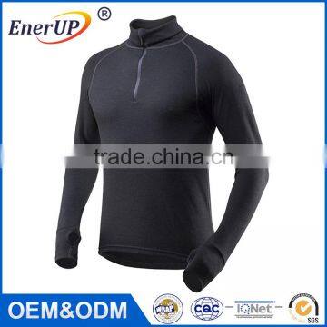 2017 China Wholesale Men's Long Sleeve Running t Shirt Men's Gym Wear Sports t Shirt photo-3