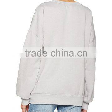 Custom Plain 100% Polyester Hoodies for Women photo-3