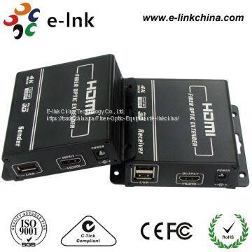 4K HDMI KVM Fiber Optic Extender photo-5