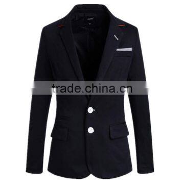 1 pc Turn Down Collar Bussiness New Design Long Sleeve Solid 4 Colors for Choice Mens Blazer Jacket photo-4