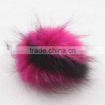 Myfur Fashion Wholesale Price Multi Color Raccoon Fur Ball photo-2