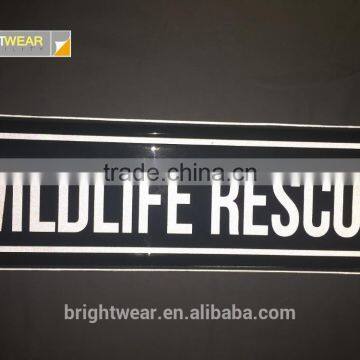 PVC Relfective Patch With Different Logo or Letter or Printing photo-2