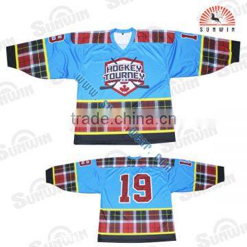 High Quality Full Sublimation International Ice Hockey Jersey photo-4