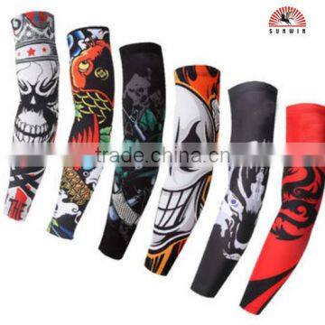 High Quality Wholesale OEM Sport Cool Arm & Elbow Lycra Baseball Arm Sleeve photo-6